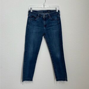 AG The Mid Rise Stevie capri cropped jeans 26P